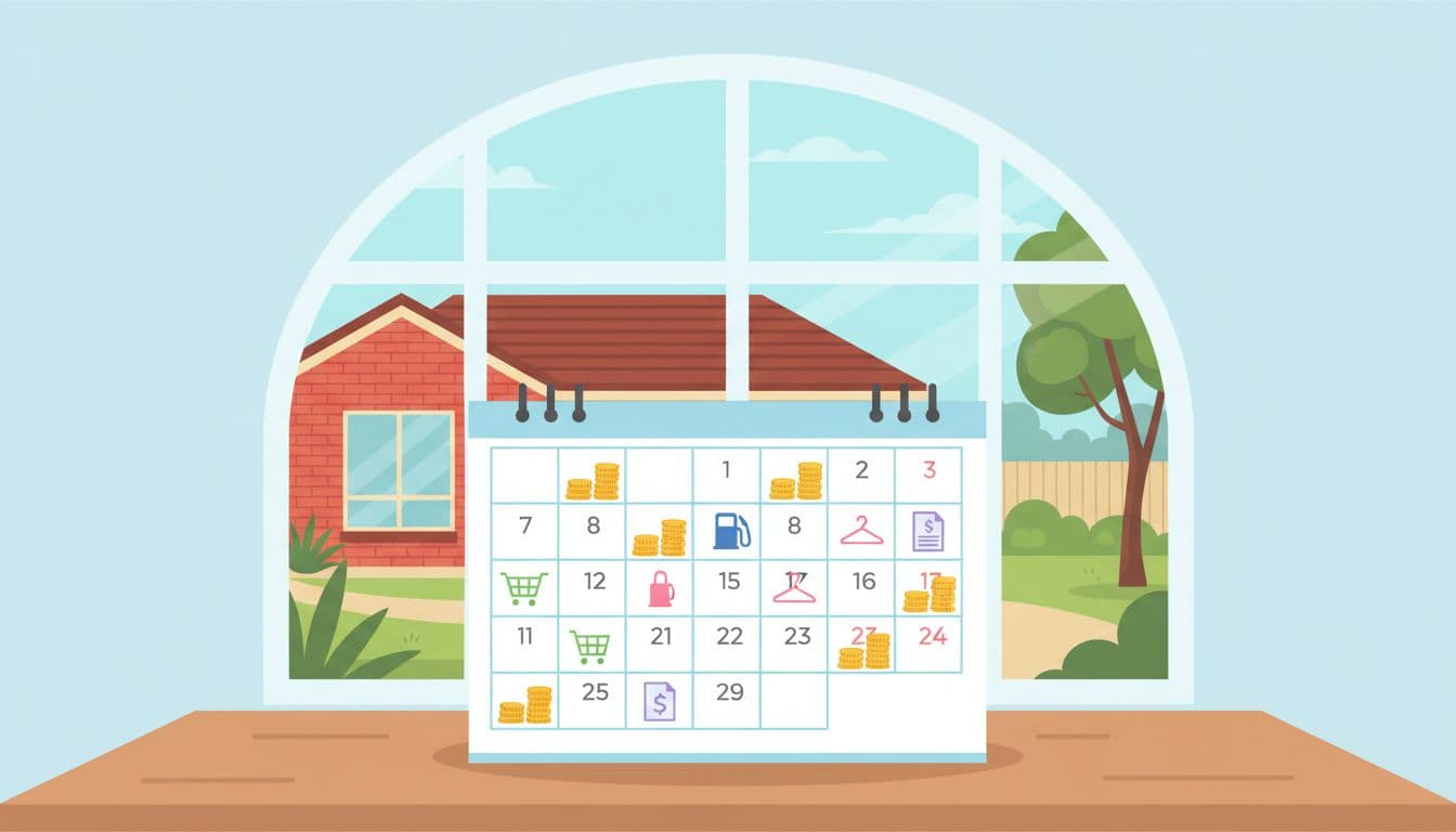 Monthly cashback savings accumulating